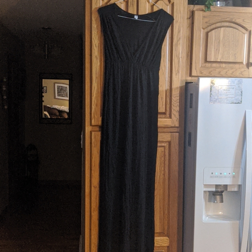 Long old navy dress
